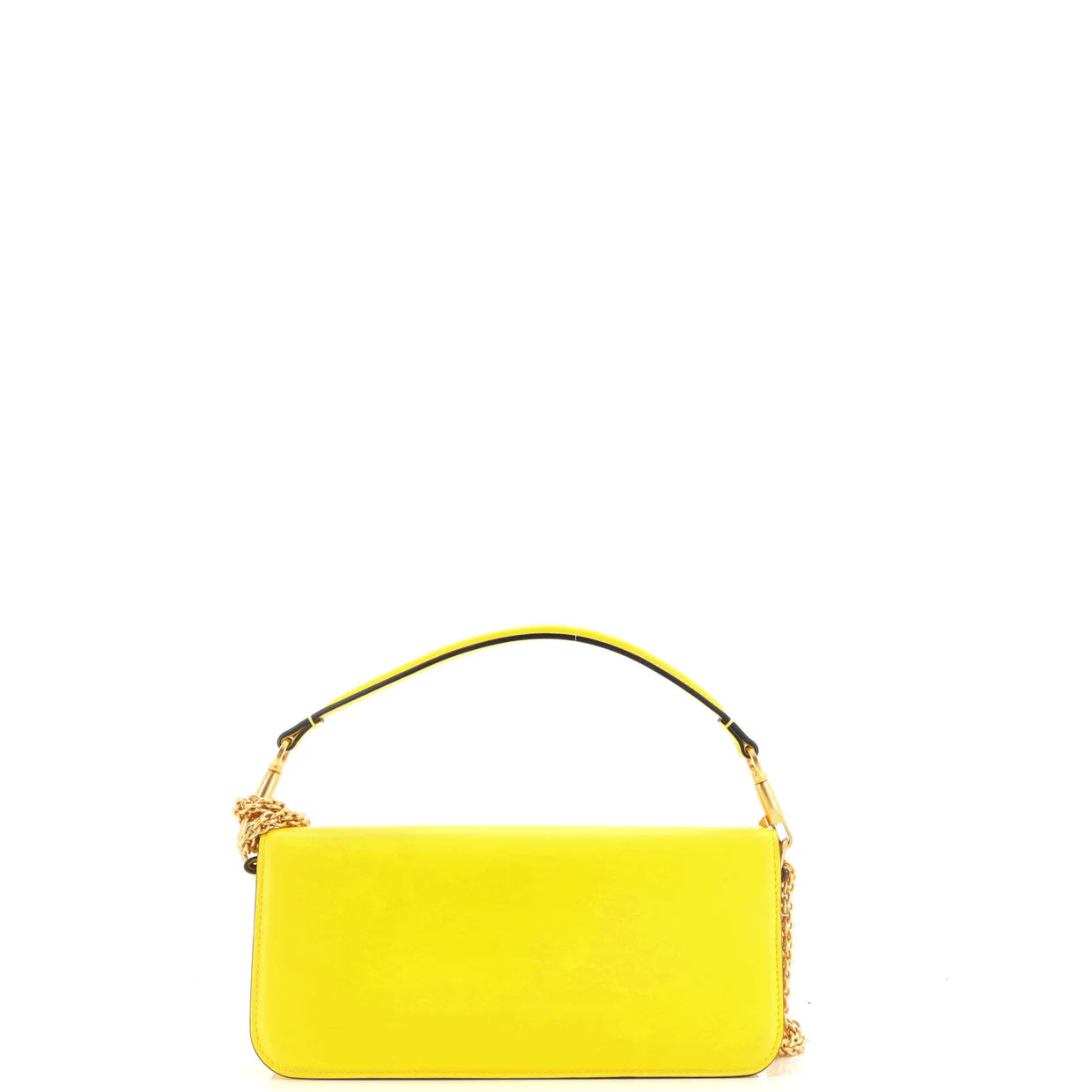 VLogo Loco Flap Shoulder Bag Leather Medium - Deep Luxury