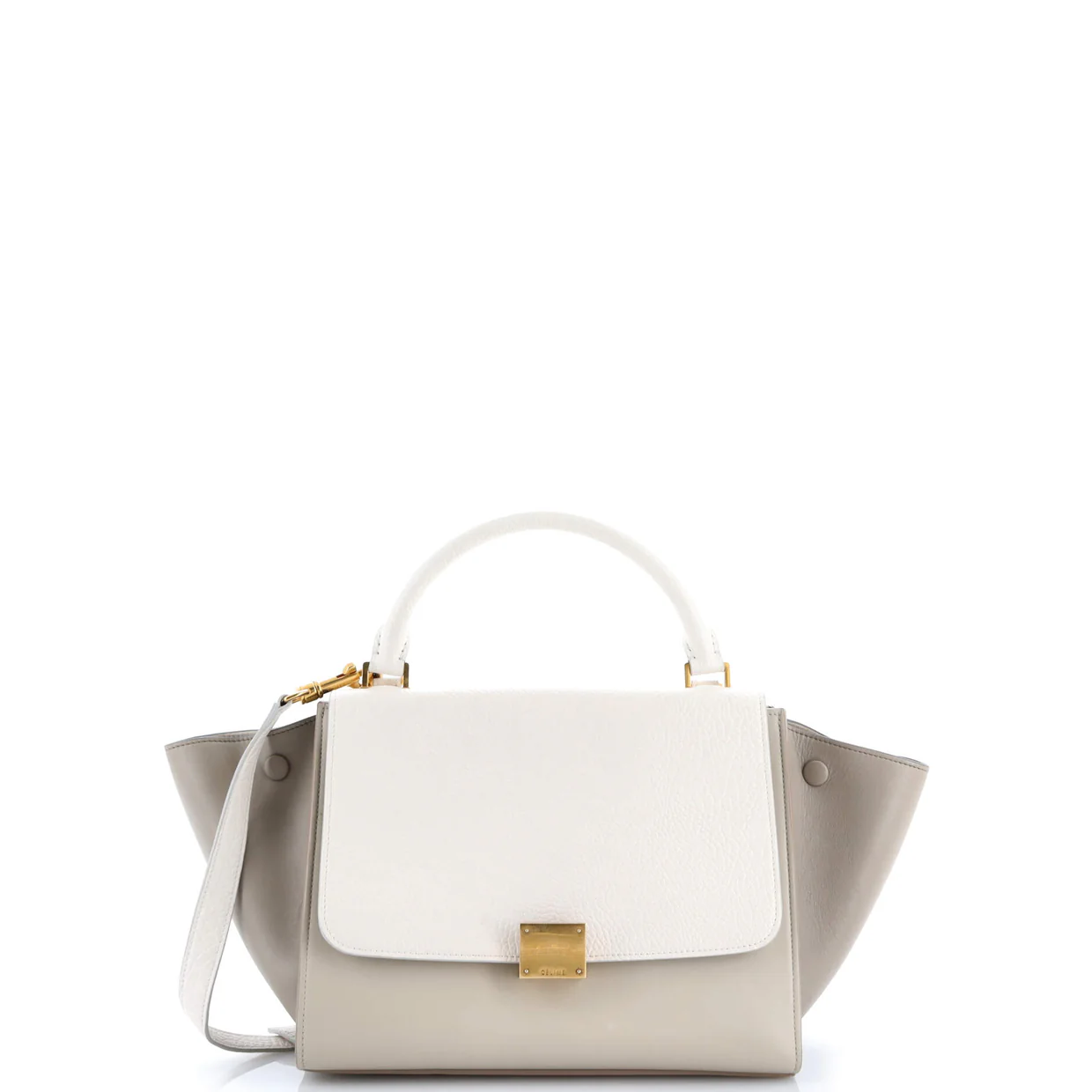 Trapeze Bag Leather Small - Deep Luxury