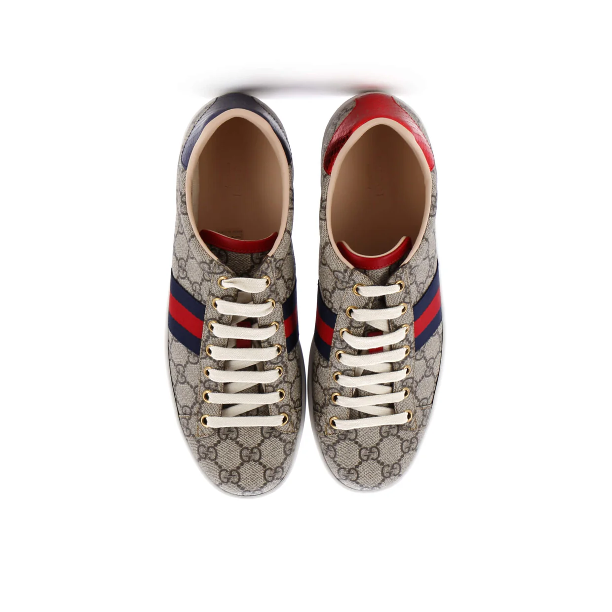 Ace Sneakers GG Coated Canvas - Deep Luxury