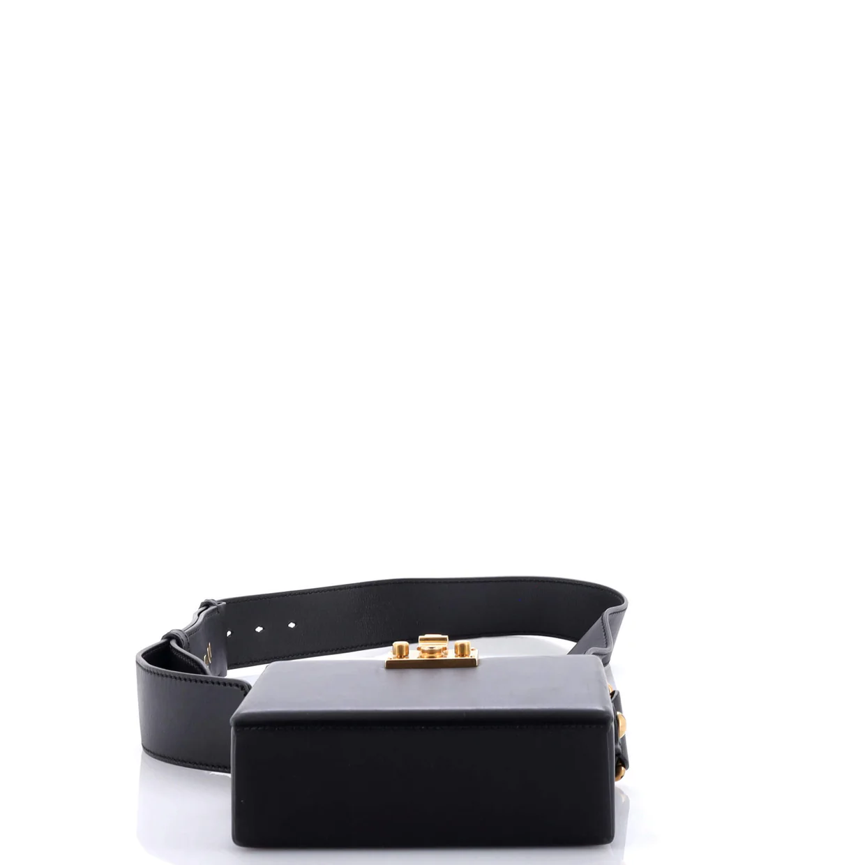 Dioraddict Lockbox Bag Leather Small - Deep Luxury
