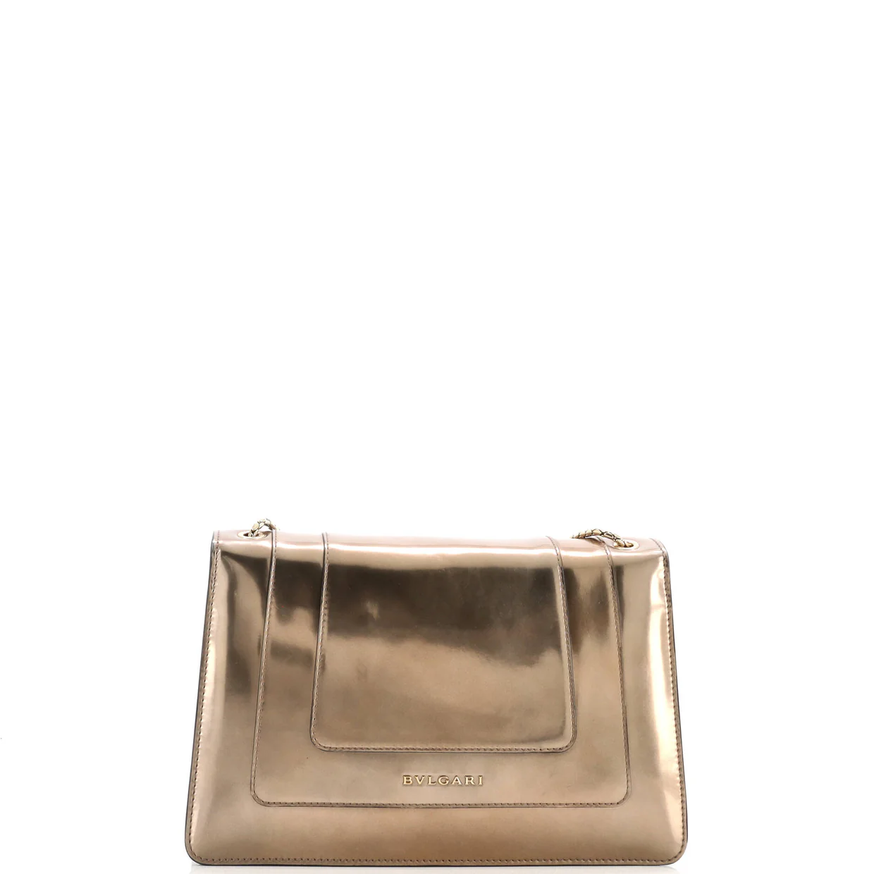 Serpenti Forever Shoulder Bag Patent Medium - Deep Luxury