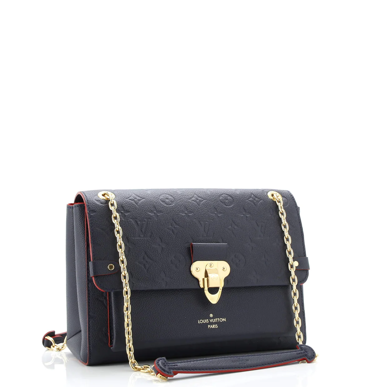 Vavin Handbag Monogram Empreinte Leather MM - Deep Luxury