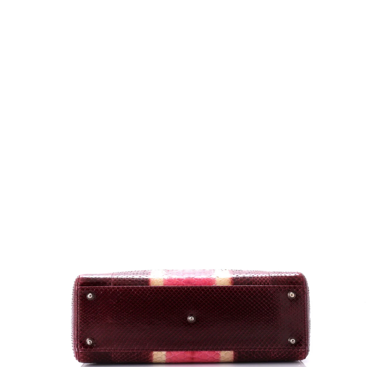 Lady Dior Bag Python Large - Deep Luxury