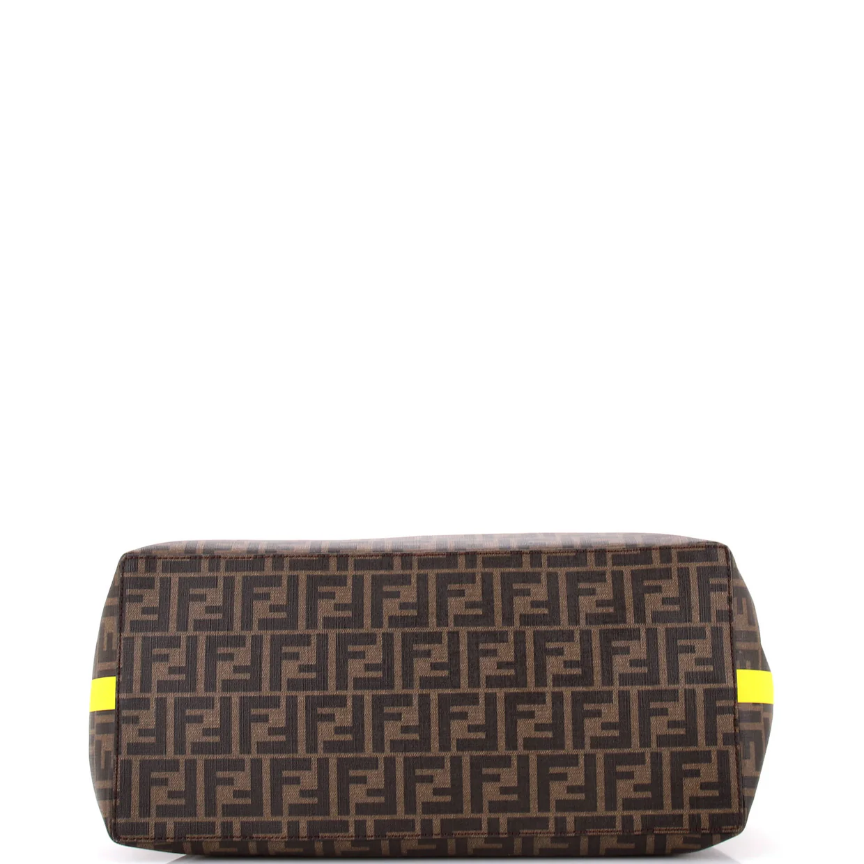 Convertible Shopping Tote Zucca Coated Canvas East West - Deep Luxury