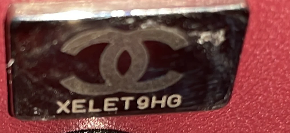 So Black Coco Top Handle Bag Chevron Caviar Mini - Deep Luxury