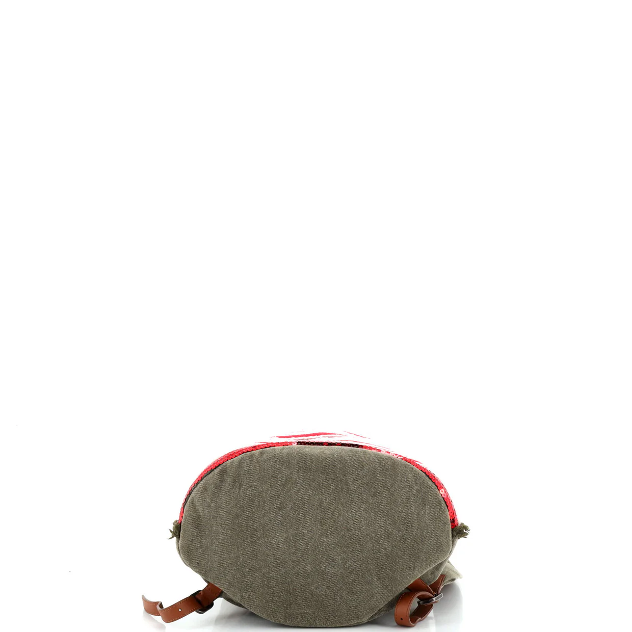 Cubano Trip Backpack Sequin Embellished Canvas Medium - Deep Luxury