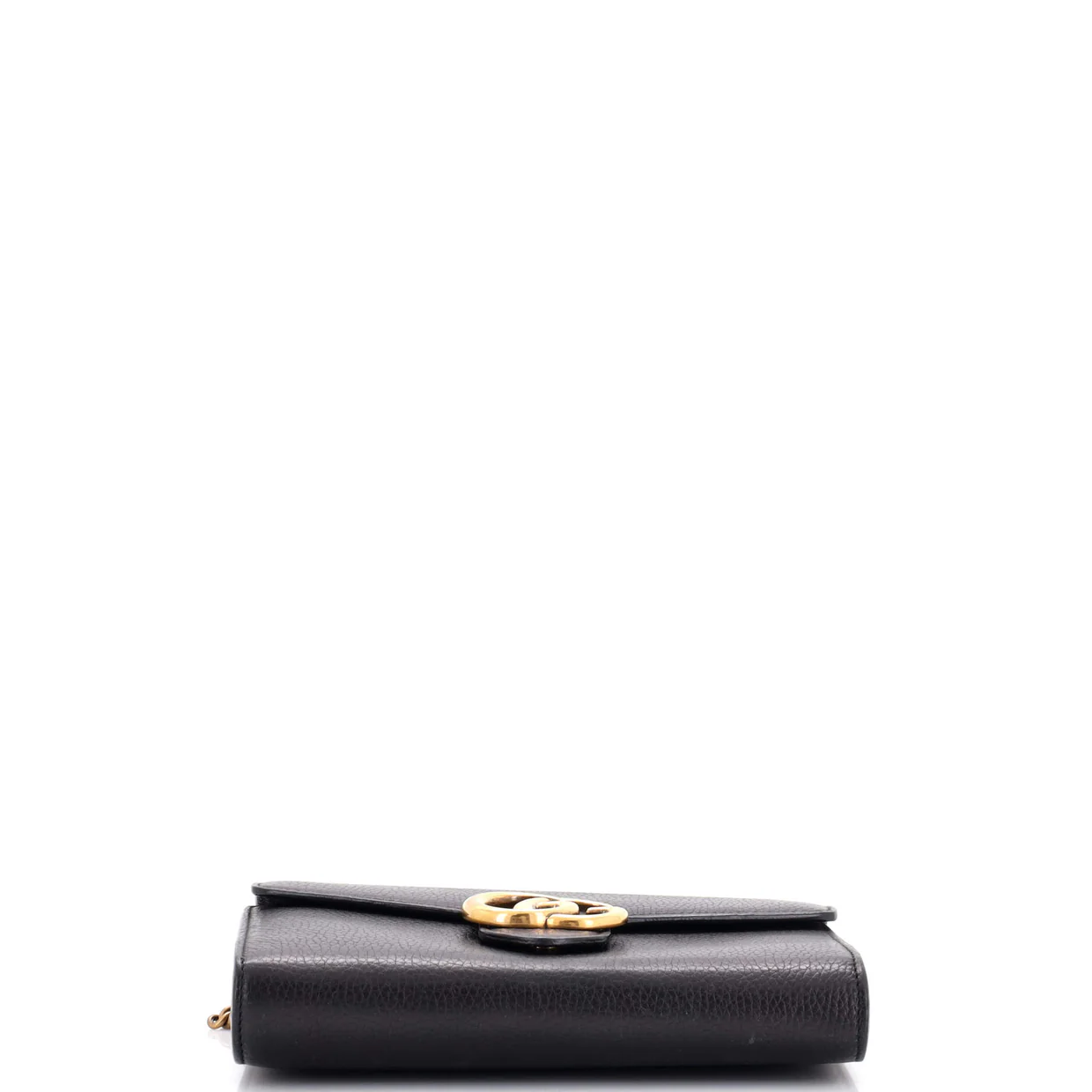 GG Marmont Chain Wallet Leather Mini - Deep Luxury