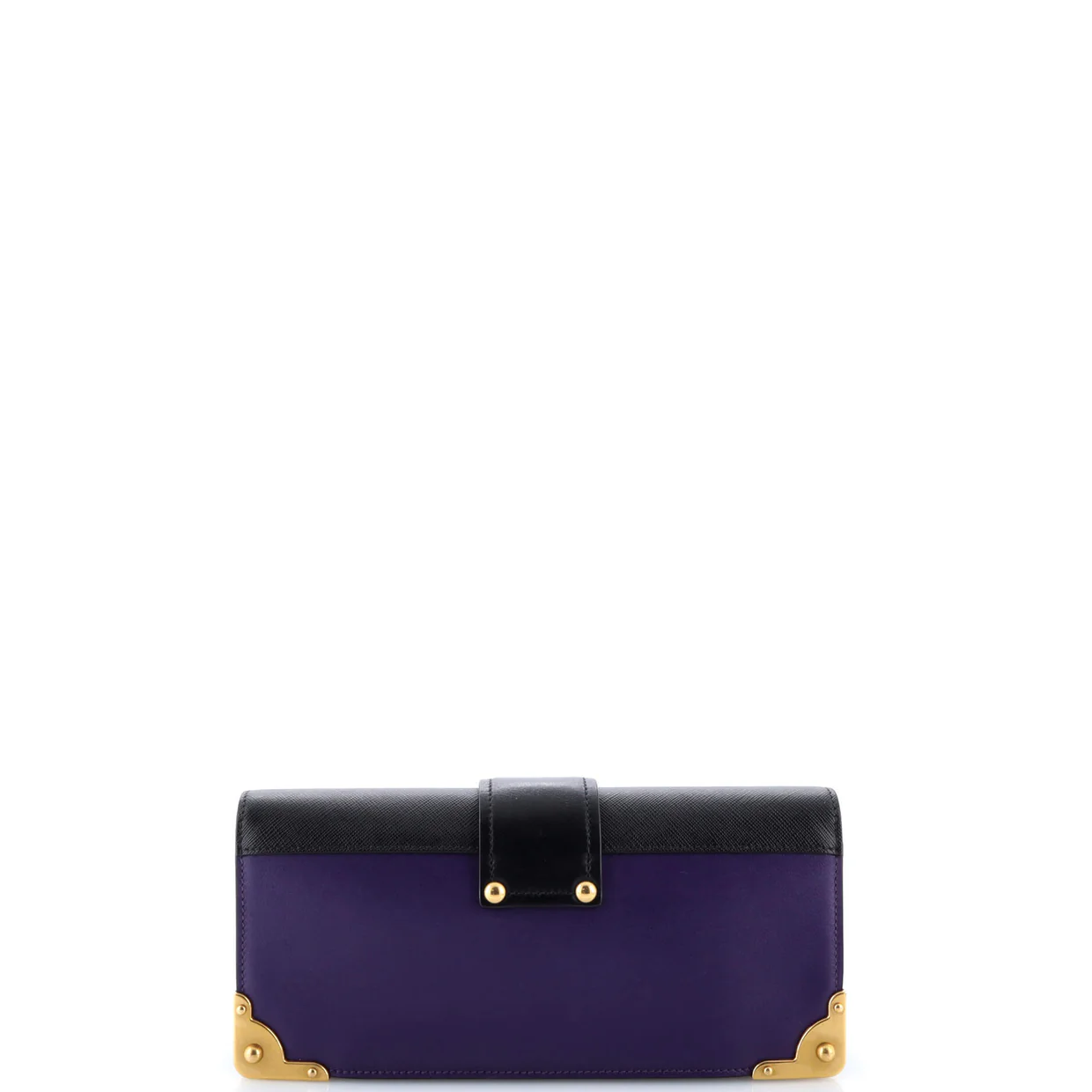 Cahier Chain Clutch City Calf and Saffiano - Deep Luxury