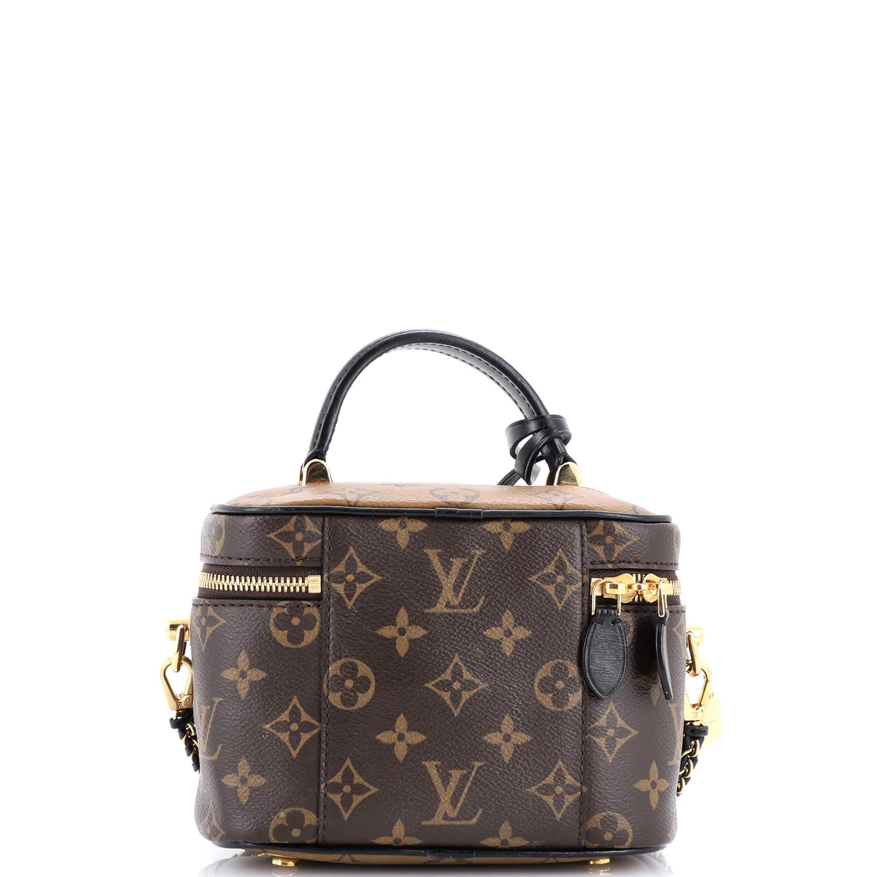 Vanity Handbag Reverse Monogram Canvas PM - Deep Luxury