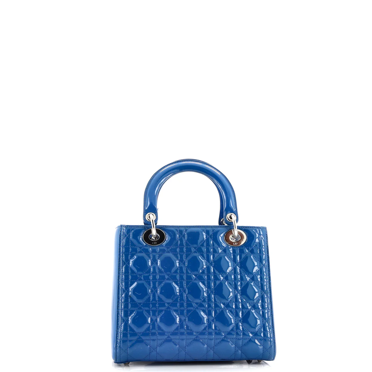 Lady Dior Bag Cannage Quilt Patent Medium - Deep Luxury