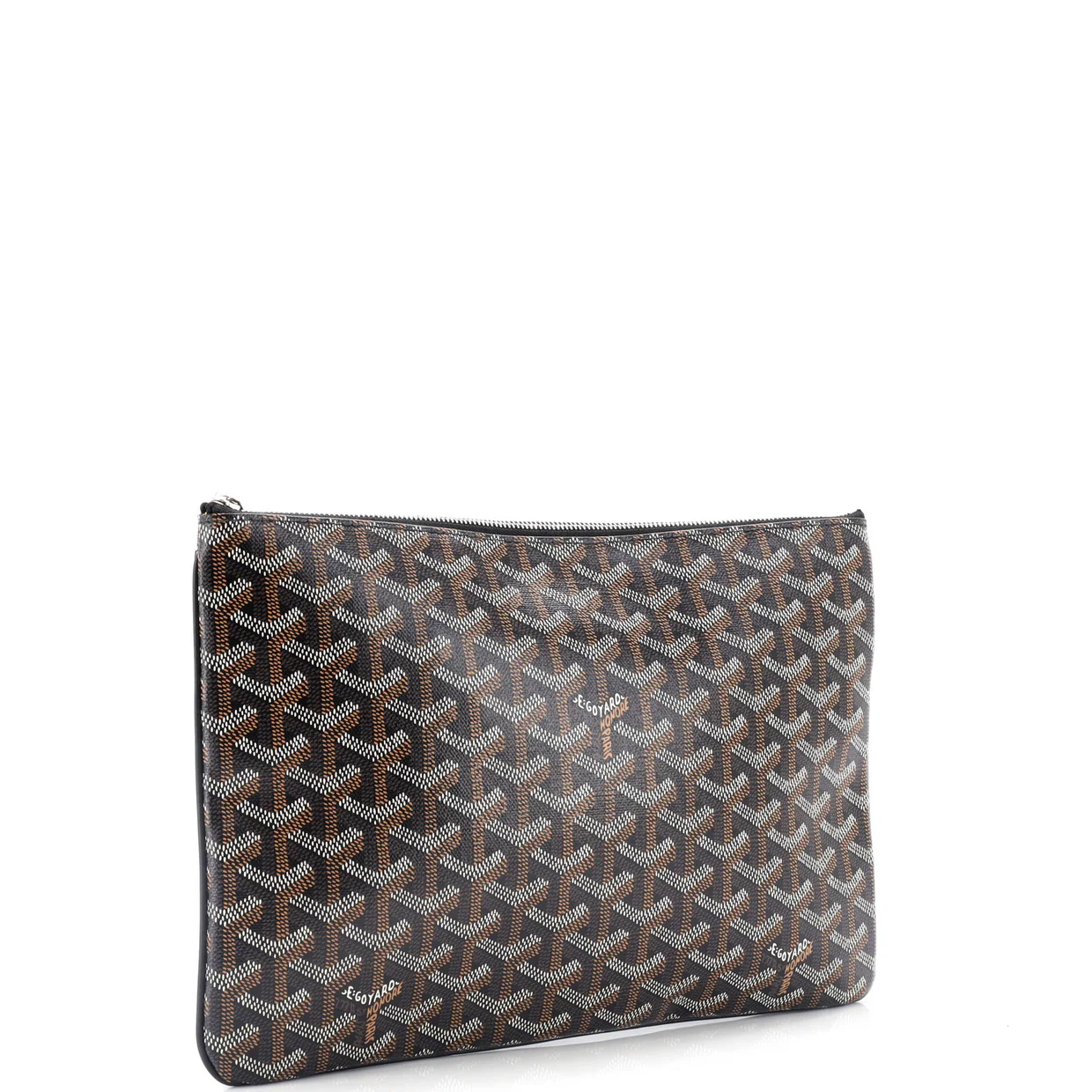 Senat Zip Pouch Coated Canvas MM - Deep Luxury