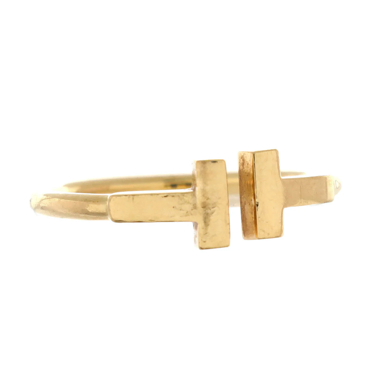 T Wire Ring 18K Yellow Gold - Deep Luxury