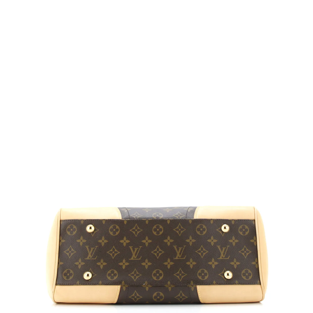 Beverly Handbag Monogram Canvas GM - Deep Luxury