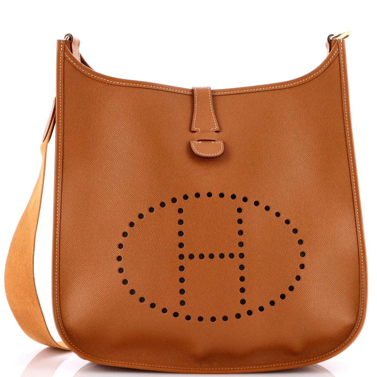 Evelyne Bag Gen I Courchevel GM - Deep Luxury
