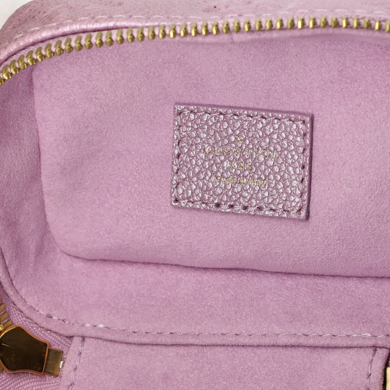 Vanity Handbag Empreinte Leather Micro - Deep Luxury