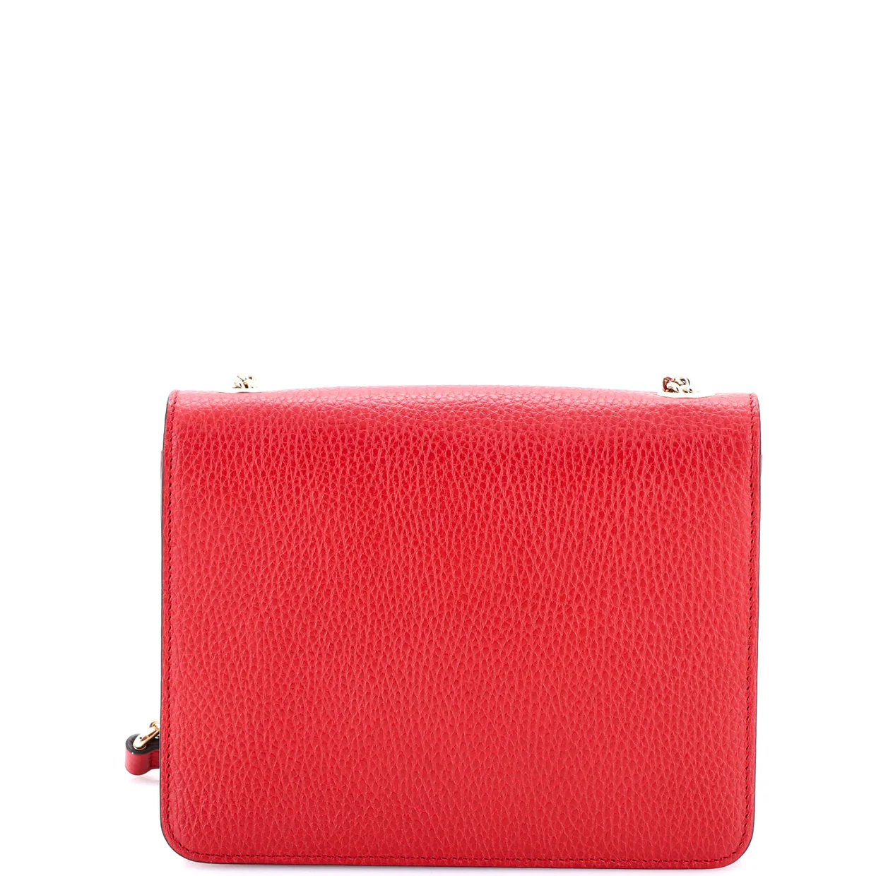 Interlocking Shoulder Bag Leather Small - Deep Luxury