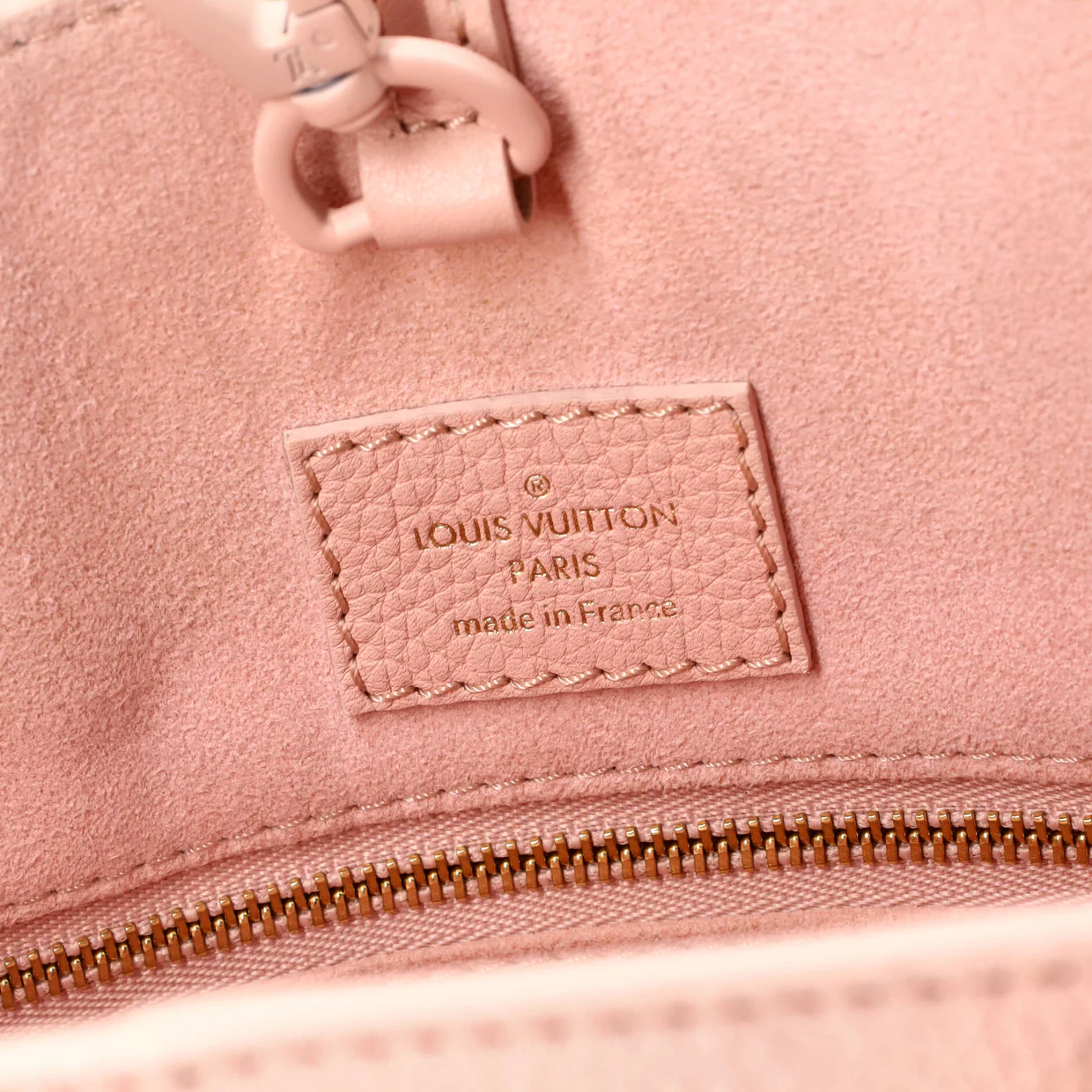 Lockme Monochrome Tote Leather PM - Deep Luxury