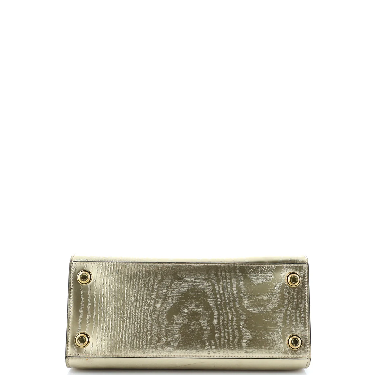 City Steamer Handbag Gravity Gold Calfskin and Leather PM - Deep Luxury