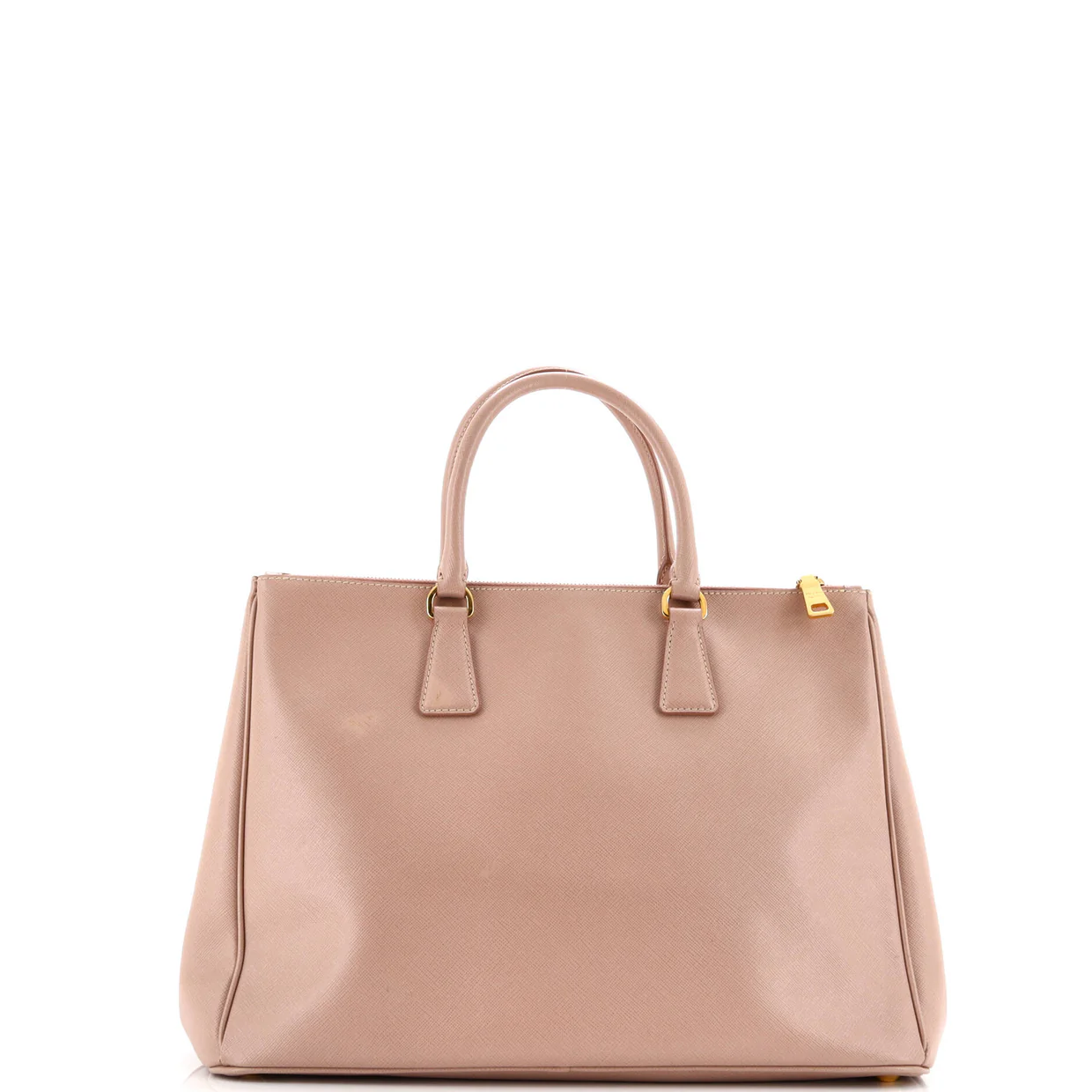 Double Zip Lux Tote Saffiano Leather Medium - Deep Luxury