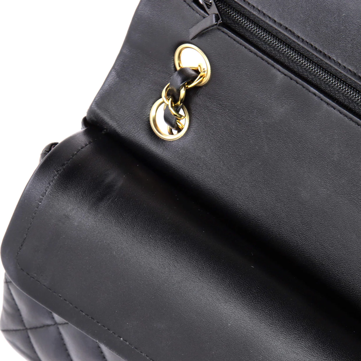 Classic Double Flap Bag Quilted Lambskin Small - Deep Luxury