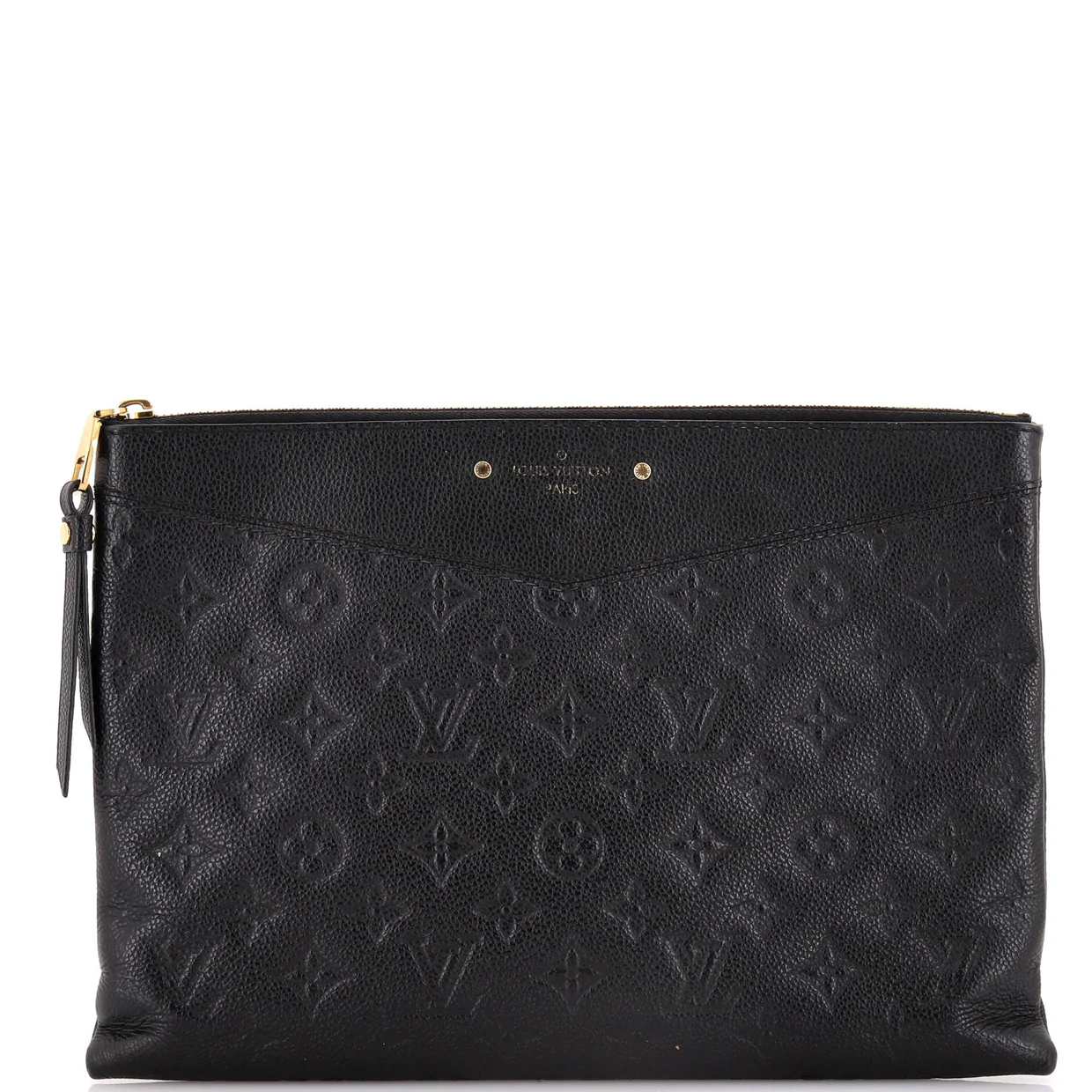Daily Pouch Monogram Empreinte Leather - Deep Luxury