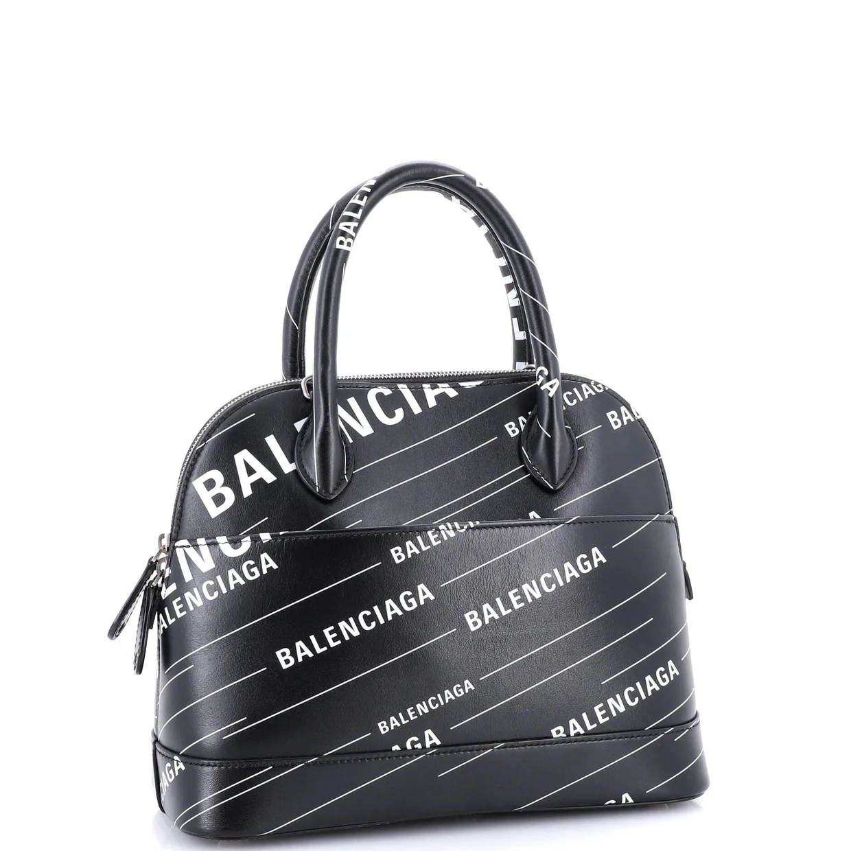 Logo Ville Bag Leather Small - Deep Luxury