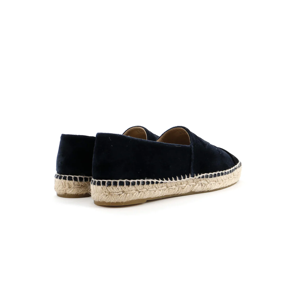 Women's CC Cap Toe Espadrilles Velvet - Deep Luxury
