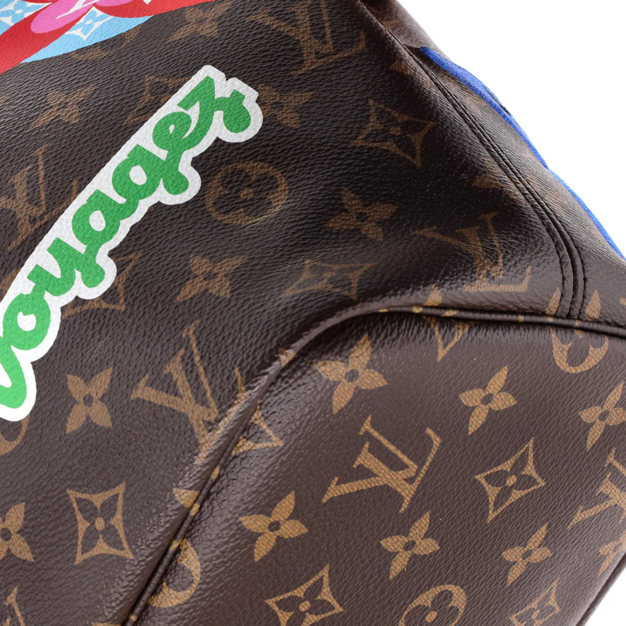 Neverfull NM Tote Limited Edition Patches Monogram Canvas MM - Deep Luxury