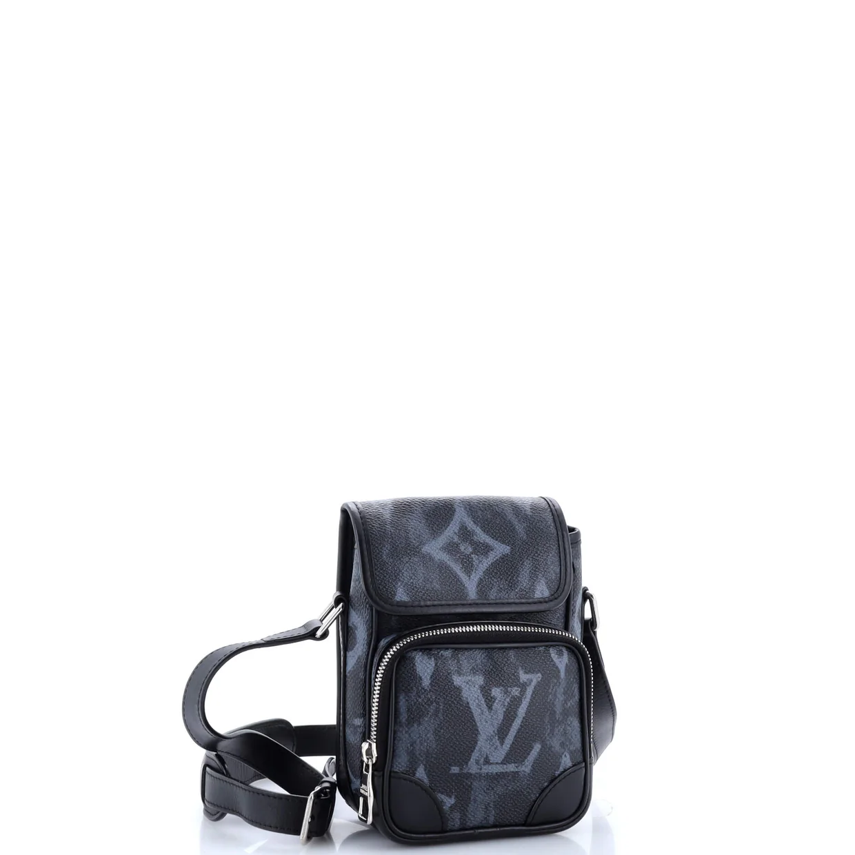 Amazone Messenger Bag Limited Edition Monogram Pastel Noir Nano - Deep Luxury