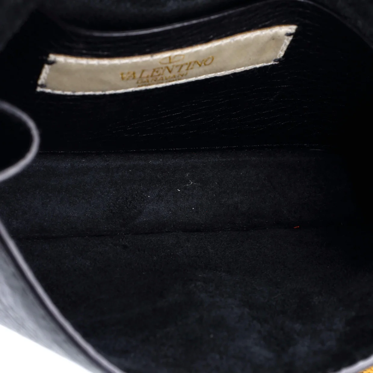 Rolling Rockstud Crossbody Bag Leather with Cabochons Small - Deep Luxury
