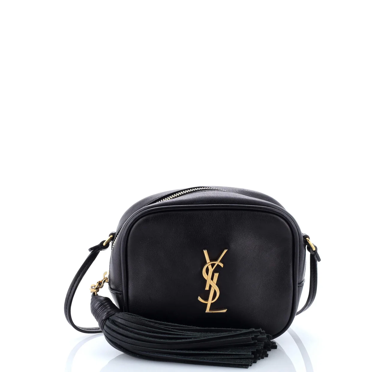 Classic Monogram Blogger Crossbody Bag Leather Small - Deep Luxury