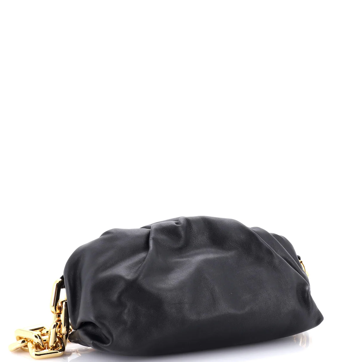 The Chain Pouch Leather - Deep Luxury