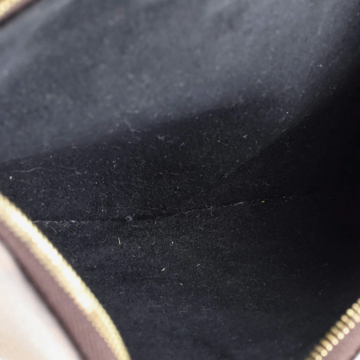 Double Zip Pochette Reverse Monogram Giant - Deep Luxury