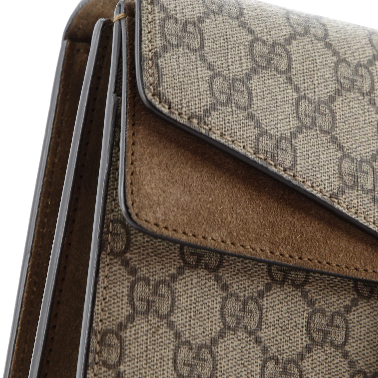 Dionysus Bag GG Coated Canvas and Leather Small - Deep Luxury