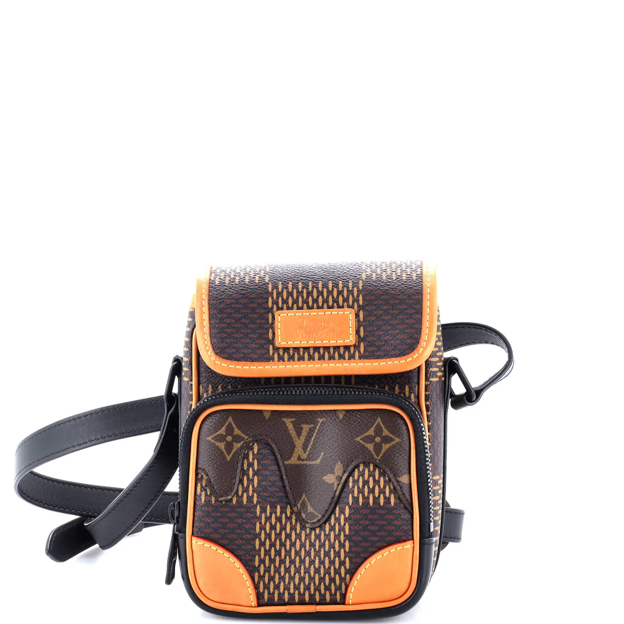 Nigo Amazone Messenger Bag Limited Edition Giant Damier and Monogram Canvas Nano - Deep Luxury