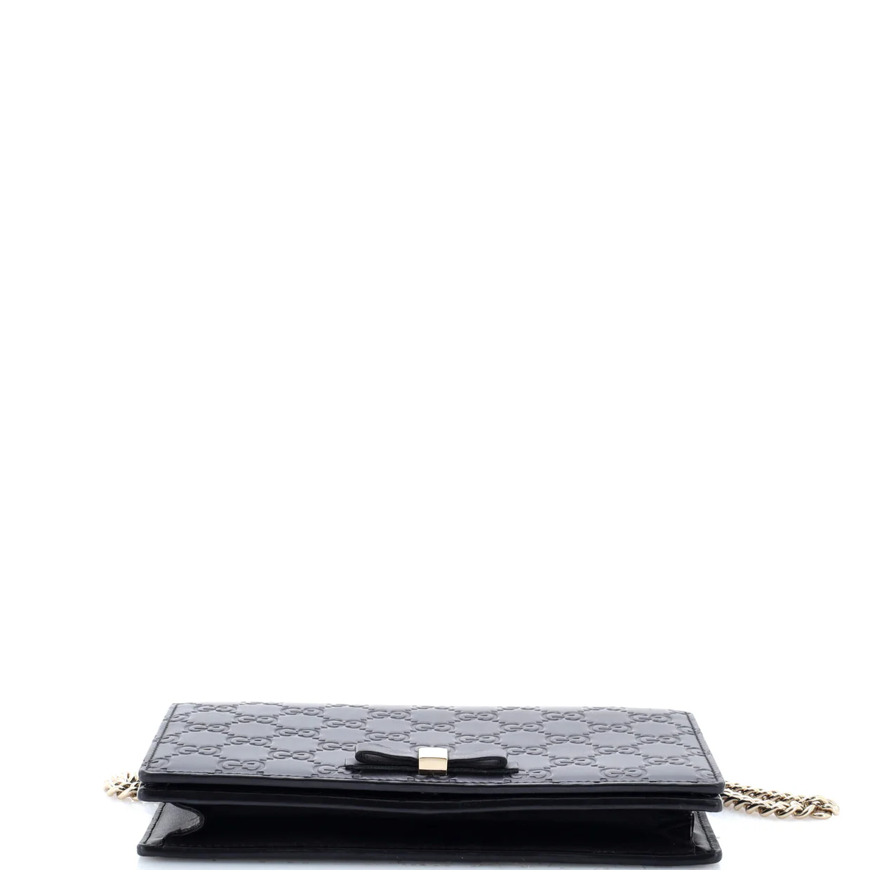 Signature Wallet on Chain Guccissima Leather - Deep Luxury