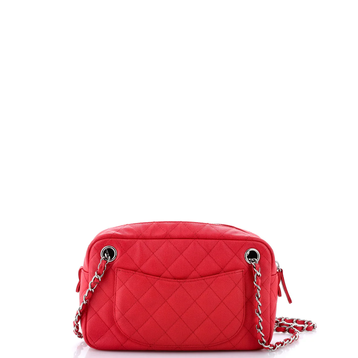 Camera Case Bag Quilted Caviar Small - Deep Luxury