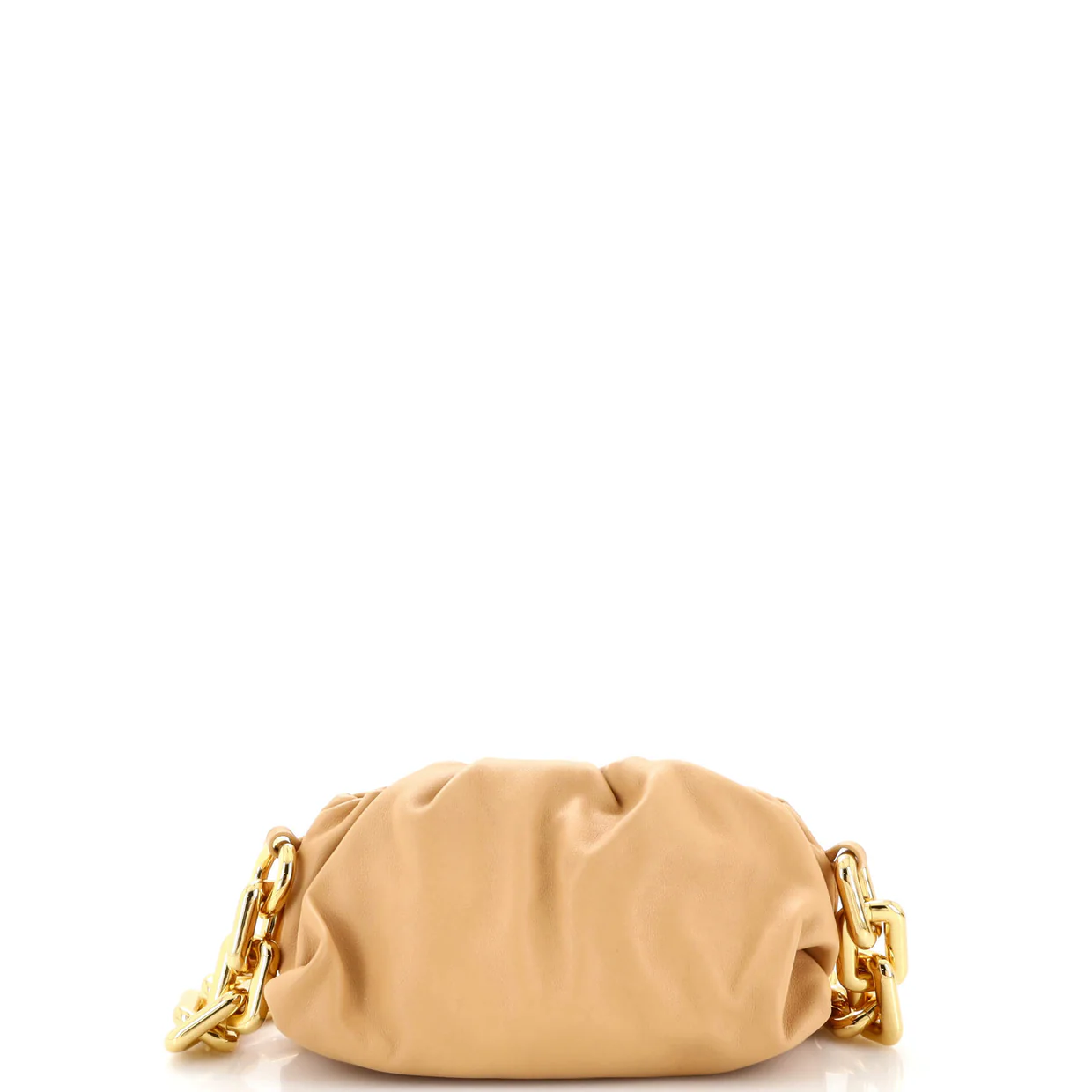 The Chain Pouch Leather Teen - Deep Luxury