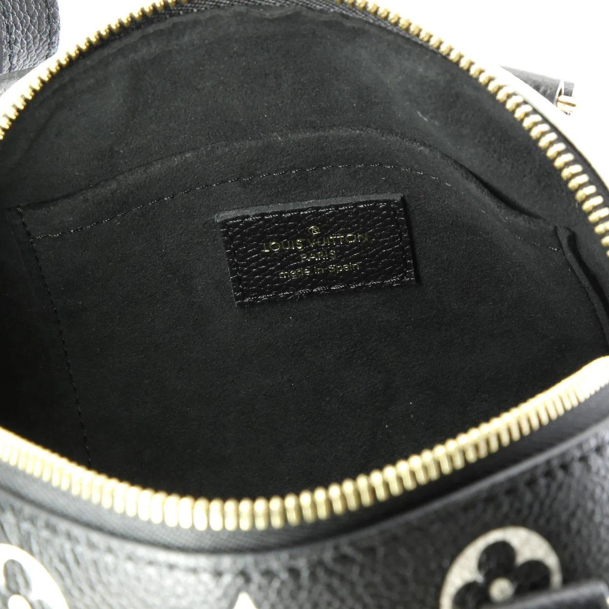 Speedy Bandouliere Bag Spring in the City Monogram Empreinte Leather 20 - Deep Luxury