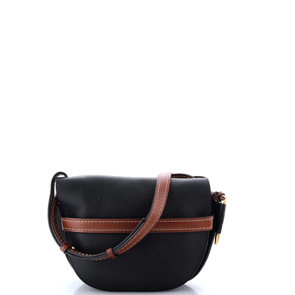 Gate Shoulder Bag Leather Small - Deep Luxury