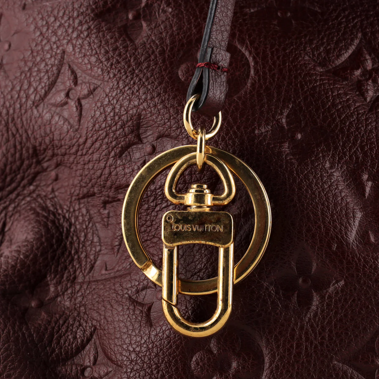 Artsy Handbag Monogram Empreinte Leather MM - Deep Luxury