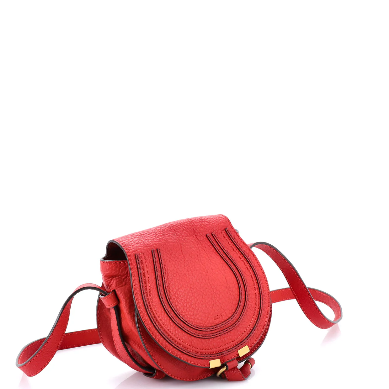 Marcie Crossbody Bag Leather Small - Deep Luxury