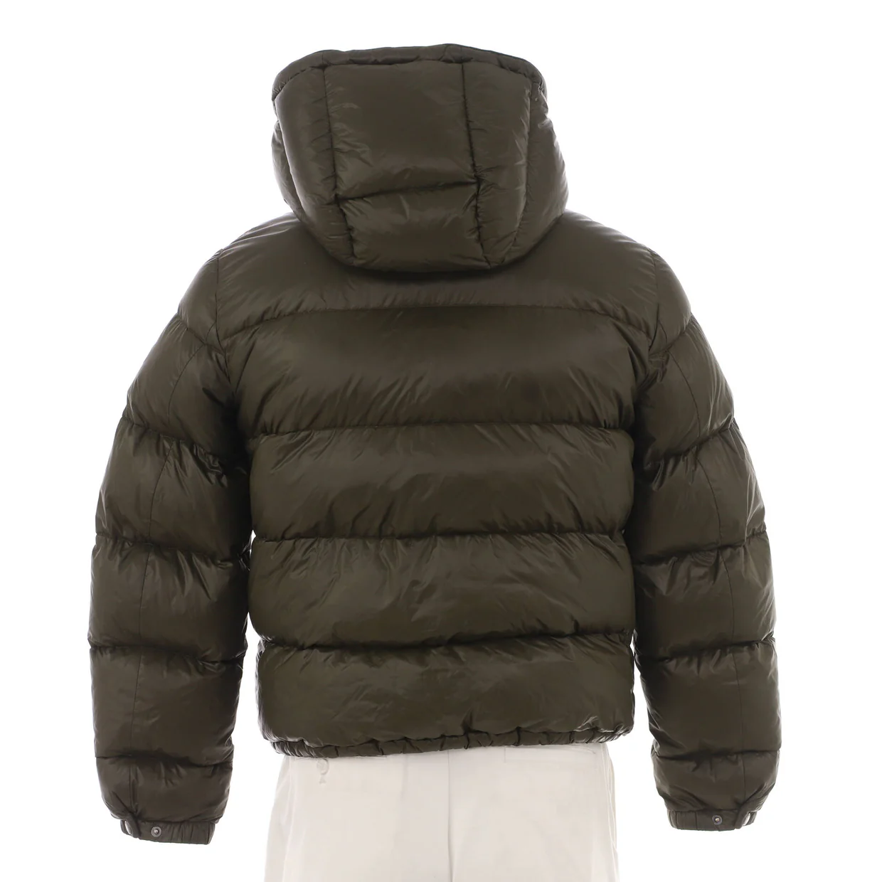 Men's Sport Hooded Puffer Jacket Quilted Nylon with Down - Deep Luxury
