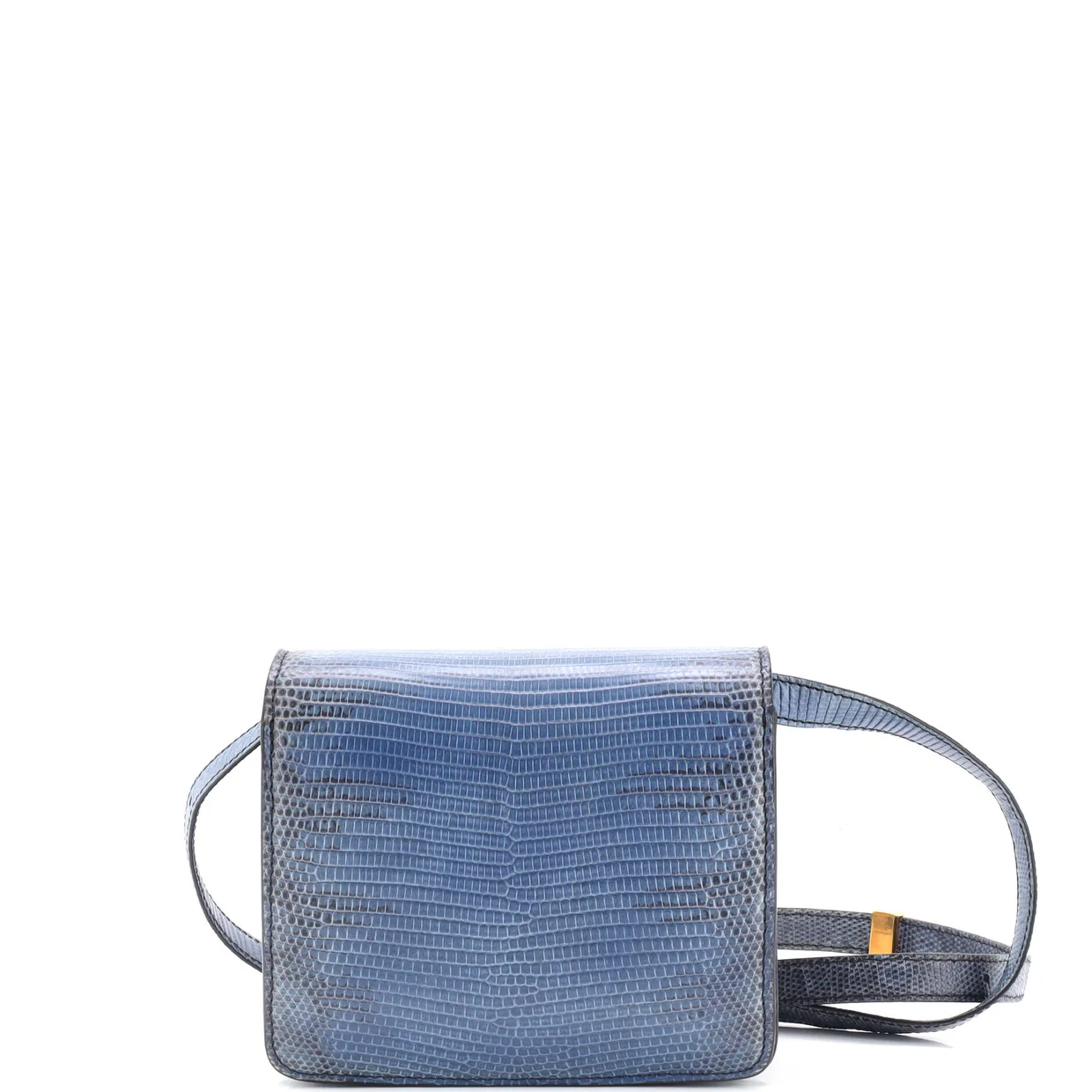 Classic Box Bag Lizard Small - Deep Luxury