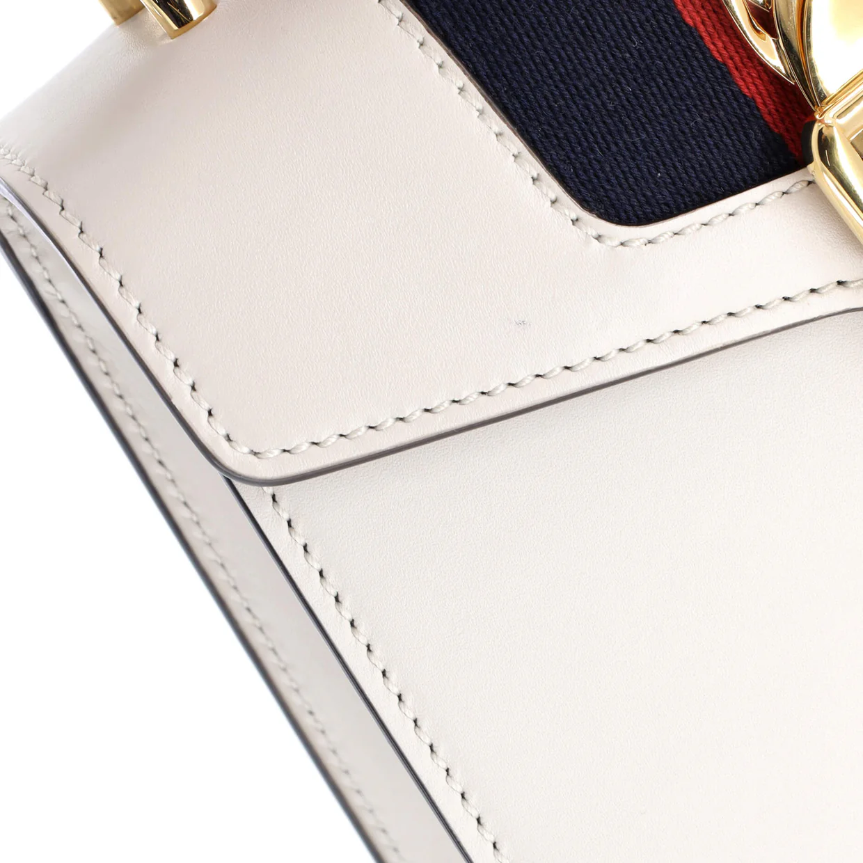 Sylvie Top Handle Bag Leather Mini - Deep Luxury