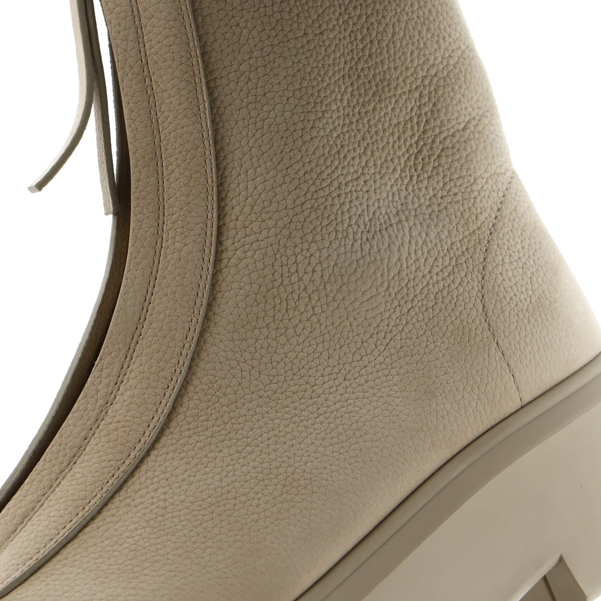 Women's Front Zip Combat Boots Nubuck - Deep Luxury