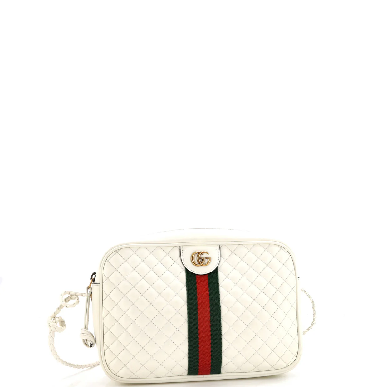 Trapuntata Camera Bag Quilted Leather Small - Deep Luxury