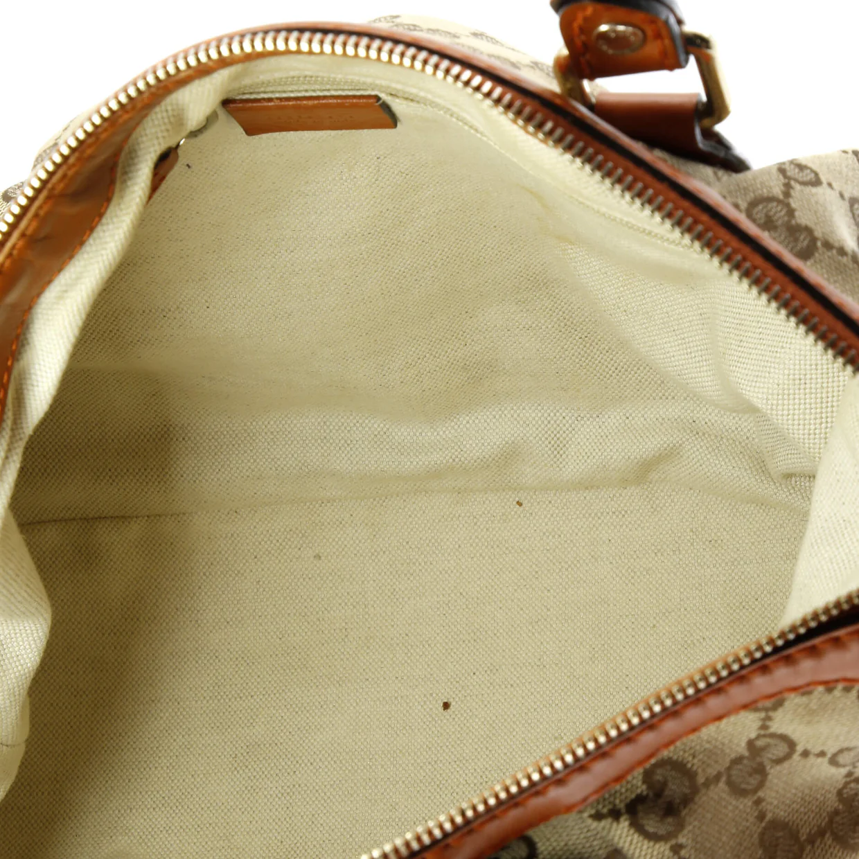 Sukey Top Handle Satchel GG Canvas with Leather Medium - Deep Luxury