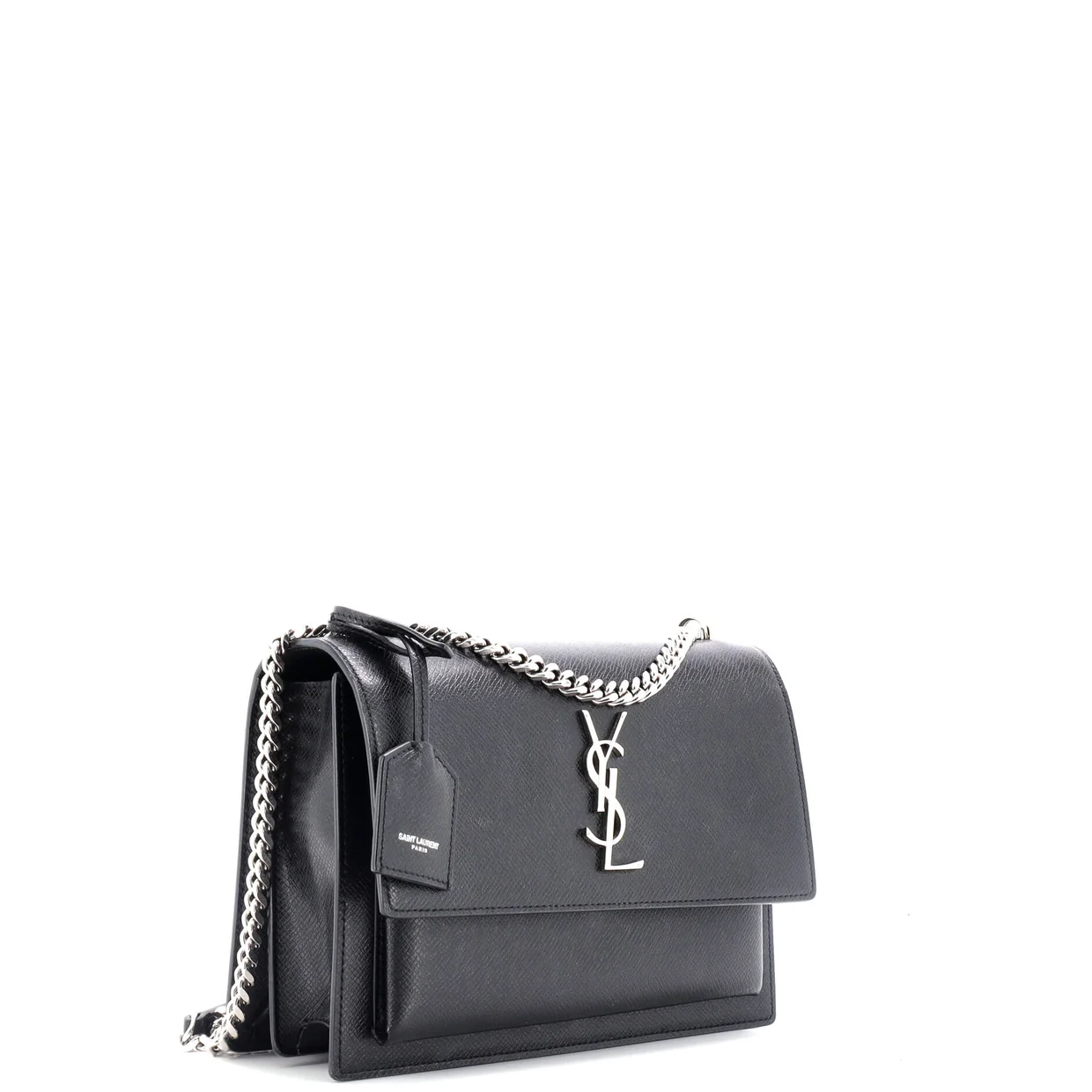 Sunset Crossbody Bag Leather Medium - Deep Luxury
