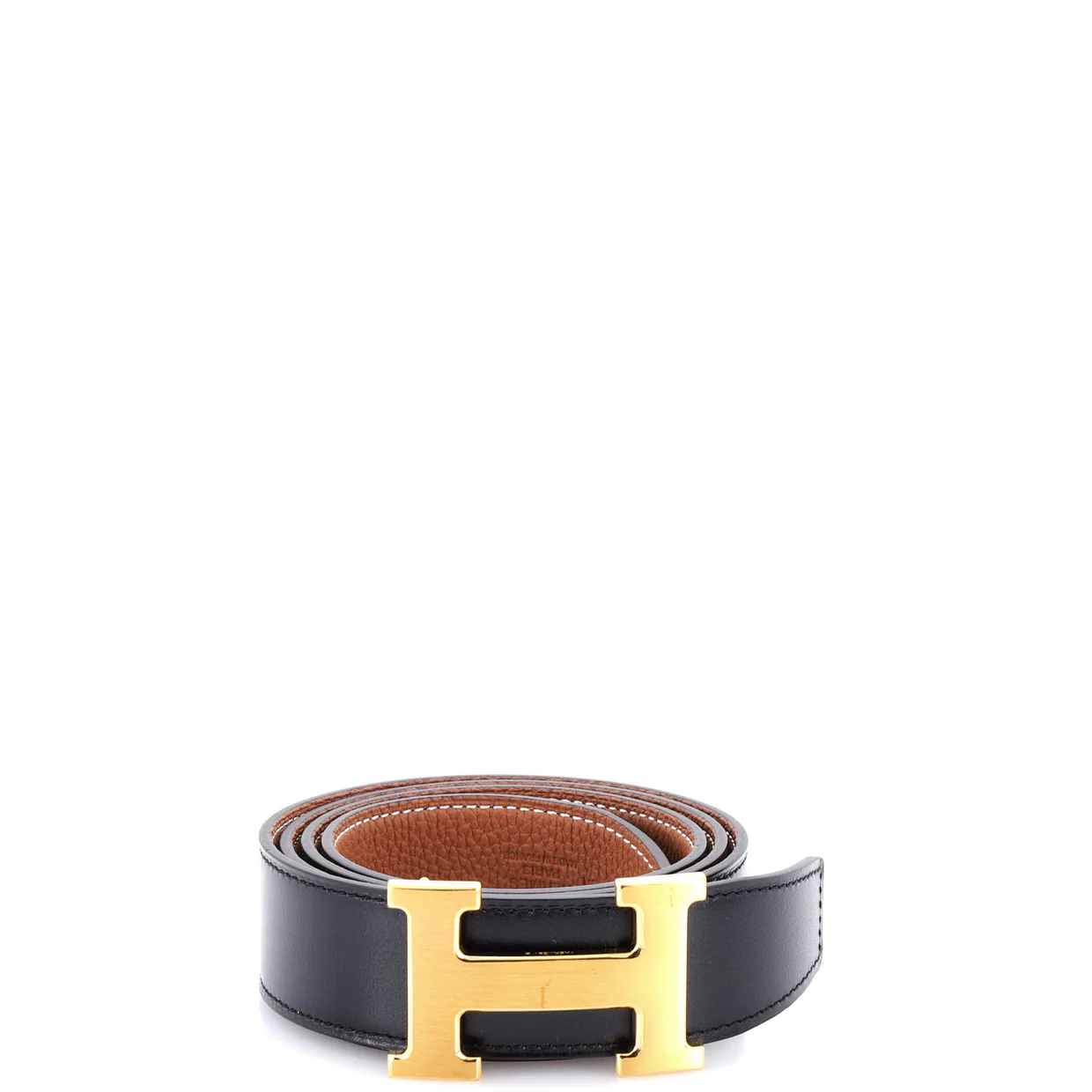 Constance Reversible Belt Leather Medium 90 - Deep Luxury